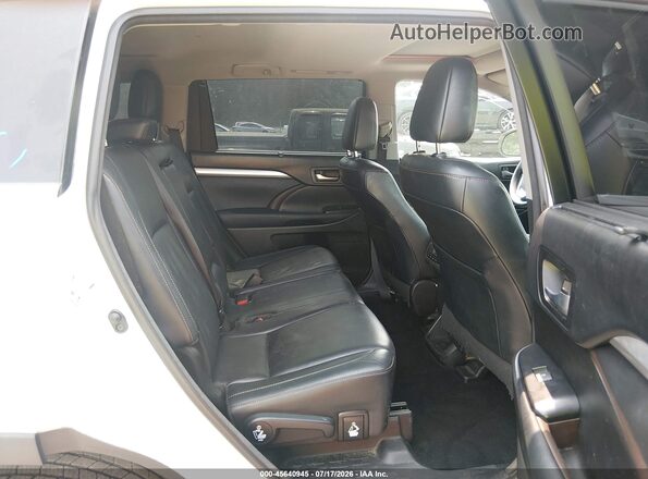 5TDJZRFH0JS869501 2018 TOYOTA HIGHLANDER White VIN კოდის სტიკერის ხედი