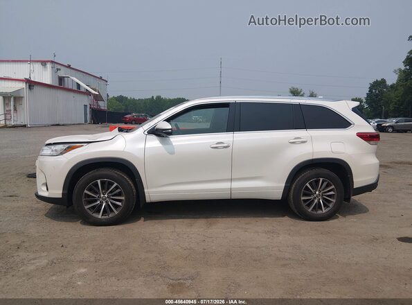 5TDJZRFH0JS869501 2018 TOYOTA HIGHLANDER White სალონის 360-გრადუსიანი ხედი