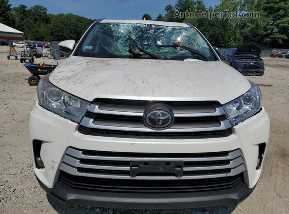 5TDJZRFH0KS574657 2019 TOYOTA HIGHLANDER White Widok z przodu