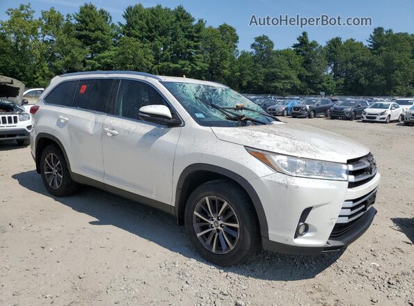 5TDJZRFH0KS574657 2019 TOYOTA HIGHLANDER White Przód prawy