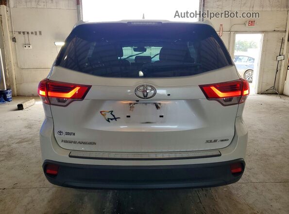 5TDJZRFH1HS478190 2017 TOYOTA HIGHLANDER White Vista trasera
