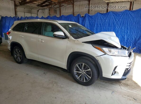 5TDJZRFH1HS478190 2017 TOYOTA HIGHLANDER White Delantero derecho