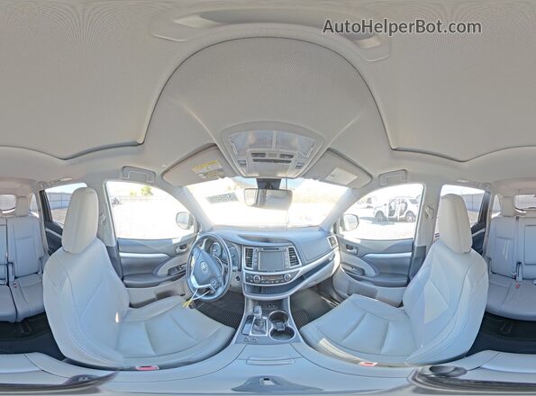 5TDJZRFH1JS560362 2018 TOYOTA HIGHLANDER Silver 