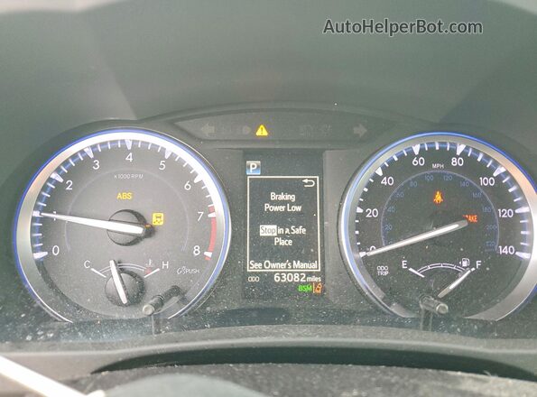 5TDJZRFH1JS895749 2018 TOYOTA HIGHLANDER Silver ხელსაწყოთა პანელის ხედი