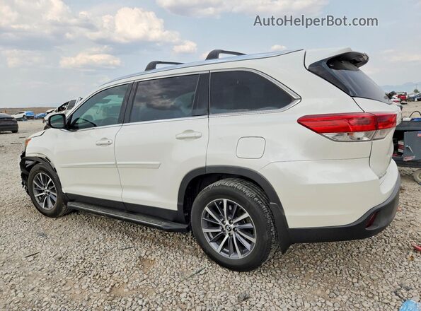 5TDJZRFH1KS615040 2019 TOYOTA HIGHLANDER White Rear left