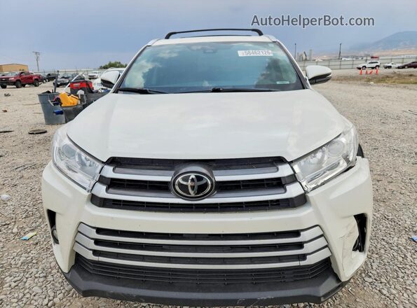 5TDJZRFH1KS615040 2019 TOYOTA HIGHLANDER White Front view