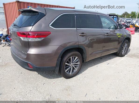 5TDJZRFH2HS443089 2017 TOYOTA HIGHLANDER  Tył prawy