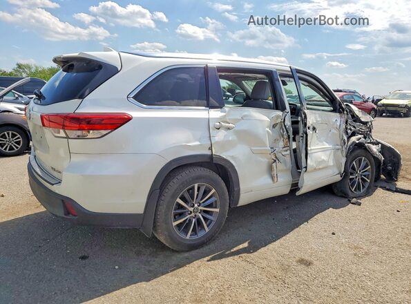5TDJZRFH2HS514842 2017 TOYOTA HIGHLANDER White უკანა მარჯვენა