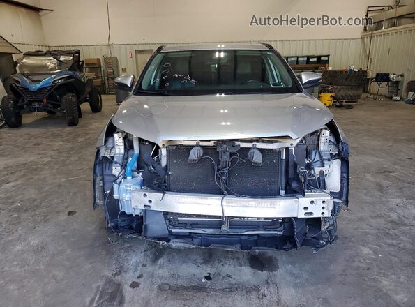5TDJZRFH2JS494064 2018 TOYOTA HIGHLANDER Silver Vista frontal