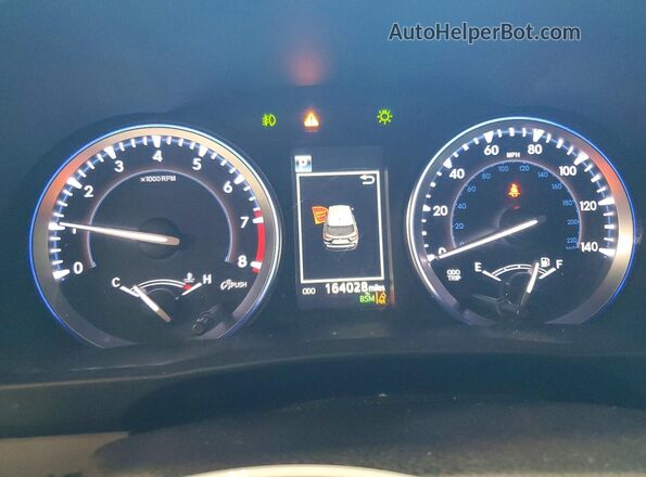 5TDJZRFH2JS494064 2018 TOYOTA HIGHLANDER Silver Vista del cuadro de instrumentos