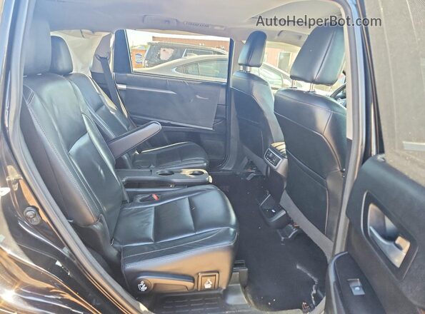 5TDJZRFH2JS545949 2018 TOYOTA HIGHLANDER Black Вид задніх сидінь