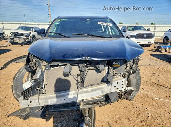 5TDJZRFH2JS545949 2018 TOYOTA HIGHLANDER Black Вид спереду