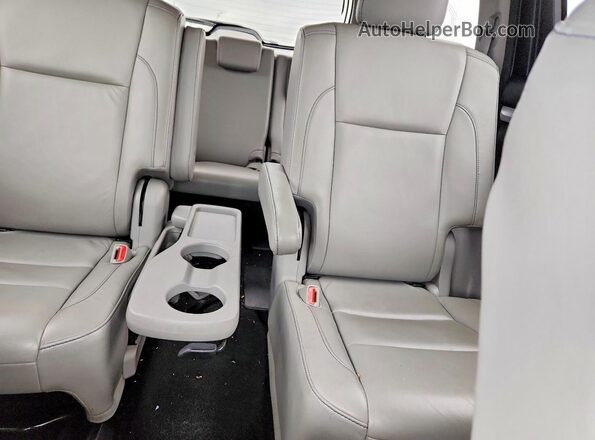 5TDJZRFH2JS820946 2018 TOYOTA HIGHLANDER Blue Vista de los asientos traseros