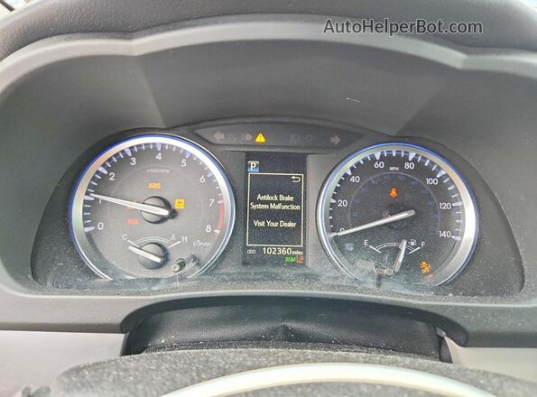 5TDJZRFH2JS820946 2018 TOYOTA HIGHLANDER Blue Vista del cuadro de instrumentos