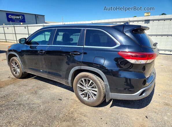 5TDJZRFH2JS830716 2018 TOYOTA HIGHLANDER Черный Задняя левая четверть