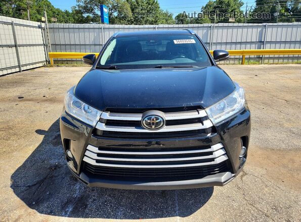 5TDJZRFH2JS830716 2018 TOYOTA HIGHLANDER Черный Вид спереди