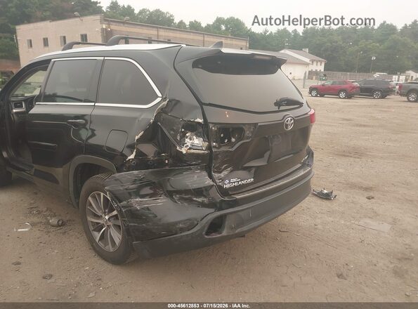 5TDJZRFH2JS860864 2018 TOYOTA HIGHLANDER Black Vista frontal