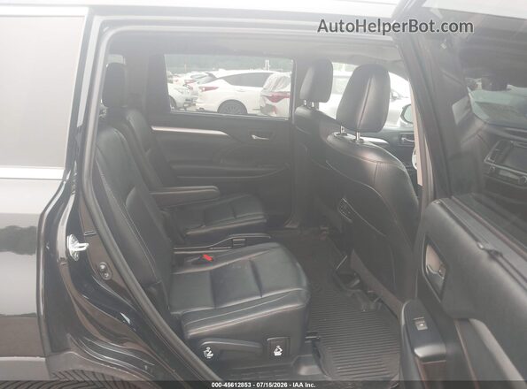 5TDJZRFH2JS860864 2018 TOYOTA HIGHLANDER Black Vista de la etiqueta del VIN