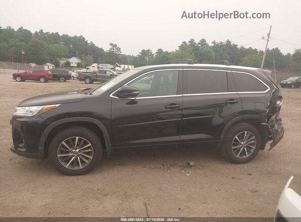 5TDJZRFH2JS860864 2018 TOYOTA HIGHLANDER Black Vista interior de 360 grados