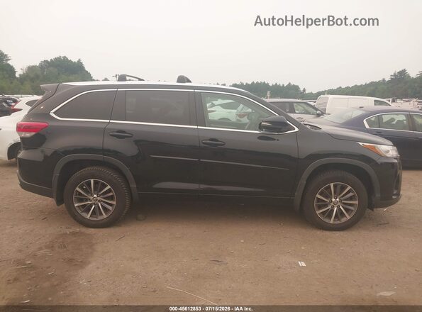 5TDJZRFH2JS860864 2018 TOYOTA HIGHLANDER Black Vista interior trasera