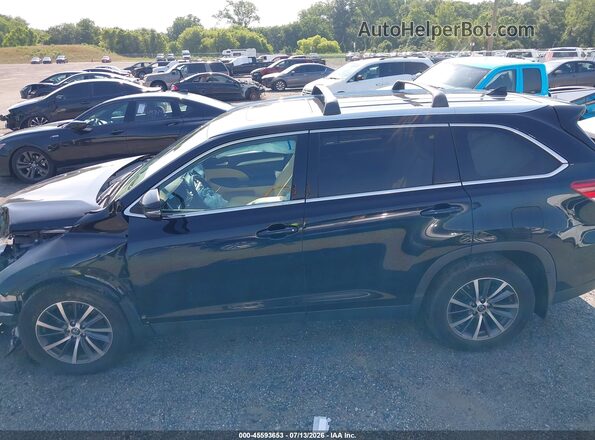 5TDJZRFH2KS565183 2019 TOYOTA HIGHLANDER Black 