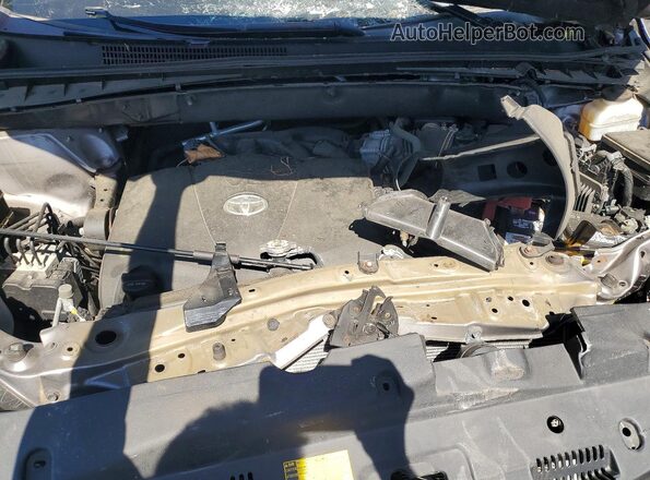 5TDJZRFH2KS599348 2019 TOYOTA HIGHLANDER Gray Engine compartment view