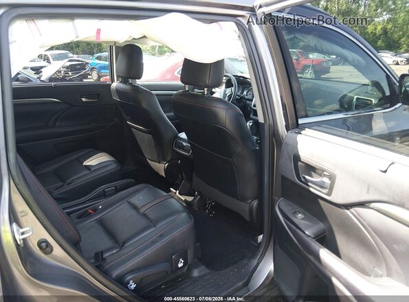 5TDJZRFH2KS609361 2019 TOYOTA HIGHLANDER Серый Вид наклейки с VIN-кодом