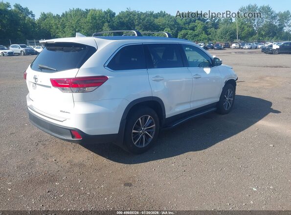 5TDJZRFH2KS625267 2019 TOYOTA HIGHLANDER White Rear right