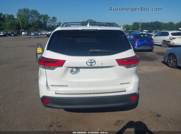 5TDJZRFH2KS625267 2019 TOYOTA HIGHLANDER White 