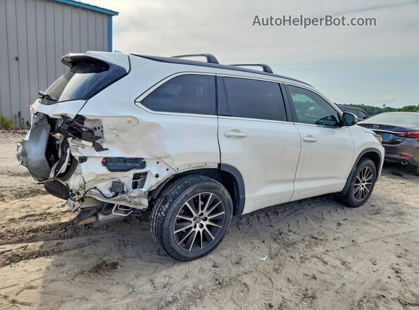 5TDJZRFH3HS457258 2017 TOYOTA HIGHLANDER White Rear right
