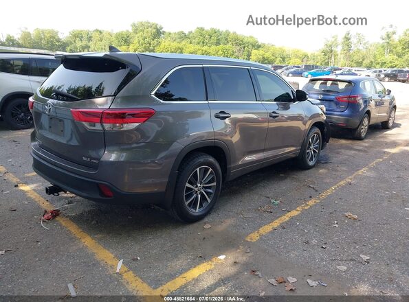5TDJZRFH3HS473878 2017 TOYOTA HIGHLANDER Beige Задня права чверть