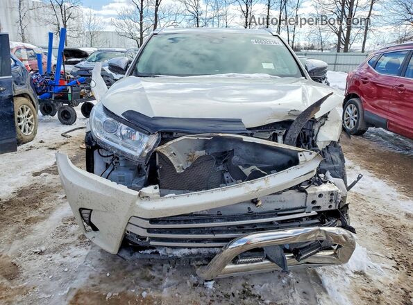 5TDJZRFH3JS530134 2018 TOYOTA HIGHLANDER White Դիմացի տեսք