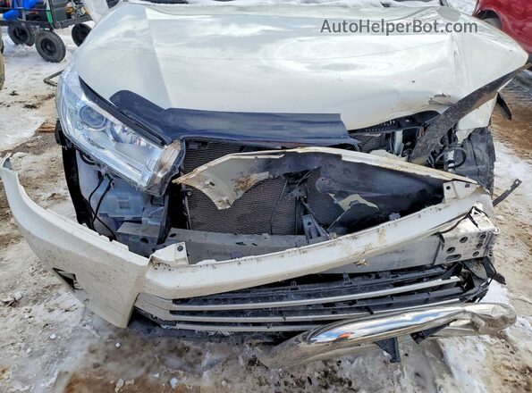 5TDJZRFH3JS530134 2018 TOYOTA HIGHLANDER White Շարժիչի բաժամունքի տեսք