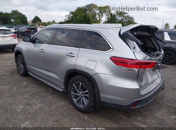 5TDJZRFH3JS550299 2018 TOYOTA HIGHLANDER Silver Tył lewy