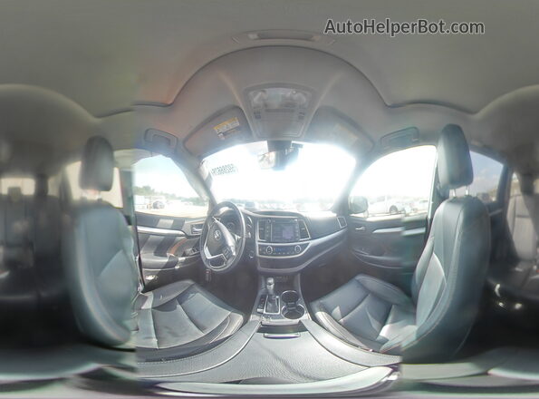 5TDJZRFH3KS613788 2019 TOYOTA HIGHLANDER Silver VIN კოდის სტიკერის ხედი