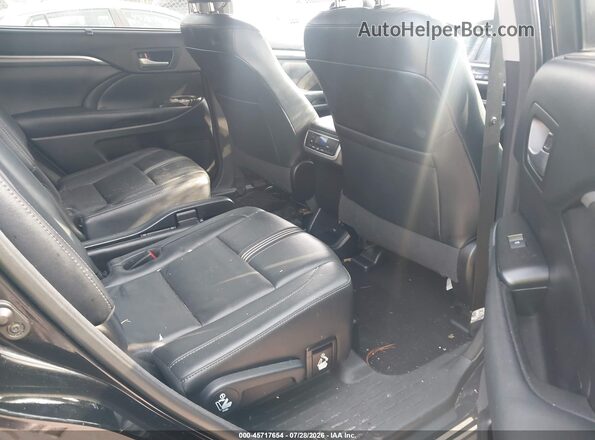 5TDJZRFH4HS436077 2017 TOYOTA HIGHLANDER Черный Вид наклейки с VIN-кодом