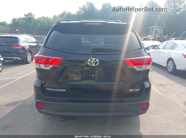 5TDJZRFH4HS436077 2017 TOYOTA HIGHLANDER Черный 