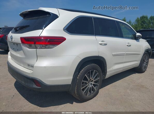 5TDJZRFH4HS446950 2017 TOYOTA HIGHLANDER White Հետևի աջ
