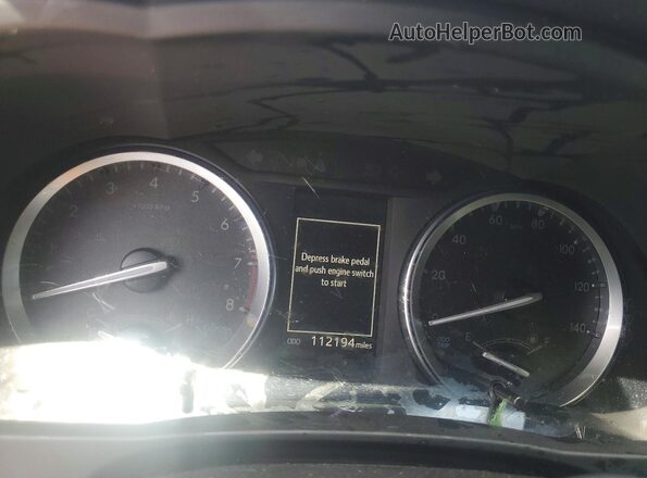 5TDJZRFH4HS465143 2017 TOYOTA HIGHLANDER Charcoal Instrument cluster view