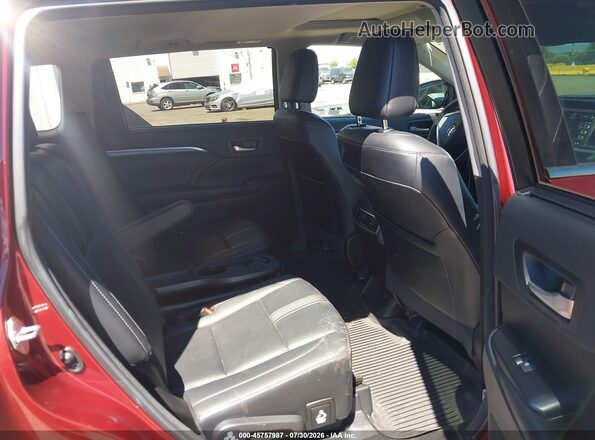 5TDJZRFH4HS483044 2017 TOYOTA HIGHLANDER Red Widok naklejki z numerem VIN