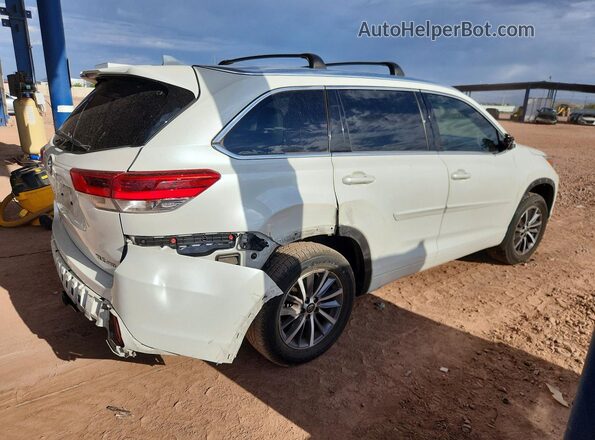 5TDJZRFH4JS498178 2018 TOYOTA HIGHLANDER White Trasero derecho