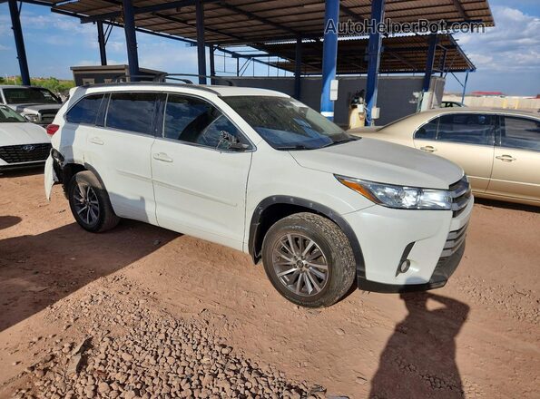 5TDJZRFH4JS498178 2018 TOYOTA HIGHLANDER White Delantero derecho