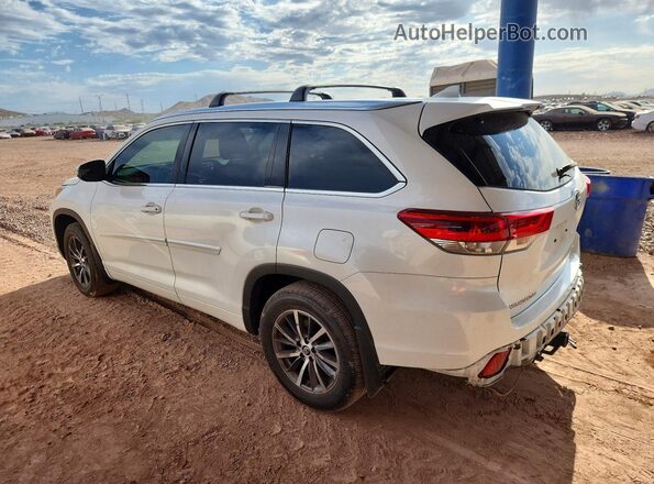 5TDJZRFH4JS498178 2018 TOYOTA HIGHLANDER White Trasero izquierdo