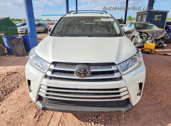 5TDJZRFH4JS498178 2018 TOYOTA HIGHLANDER White Vista frontal