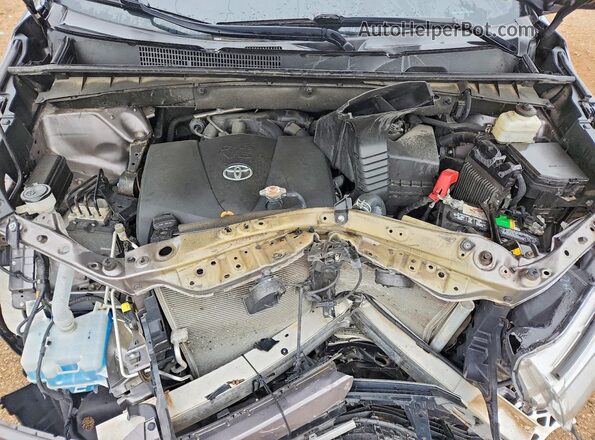 5TDJZRFH4KS588691 2019 TOYOTA HIGHLANDER Gray Սալոնի հետևի տեսք