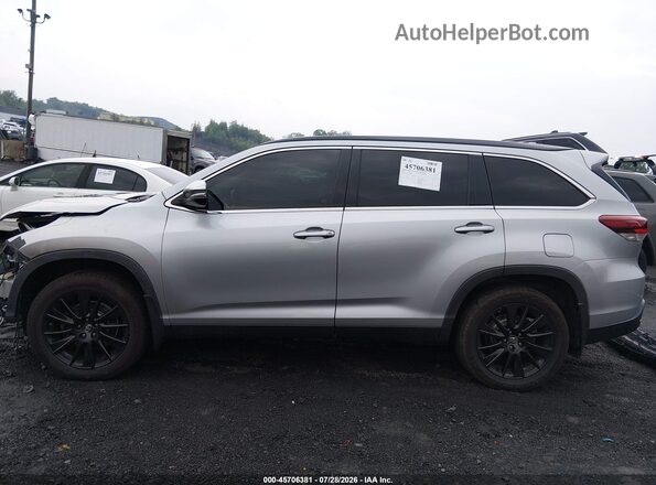 5TDJZRFH4KS708313 2019 TOYOTA HIGHLANDER Серый Панорамный вид салона 360°
