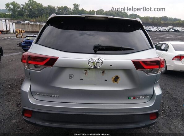 5TDJZRFH4KS708313 2019 TOYOTA HIGHLANDER Серый 