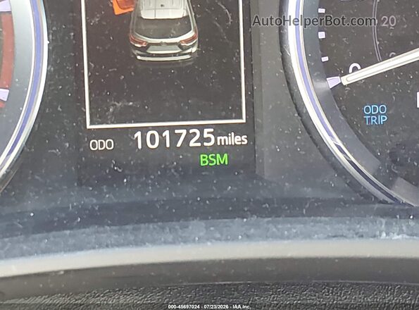 5TDJZRFH4KS975791 2019 TOYOTA HIGHLANDER Красный 