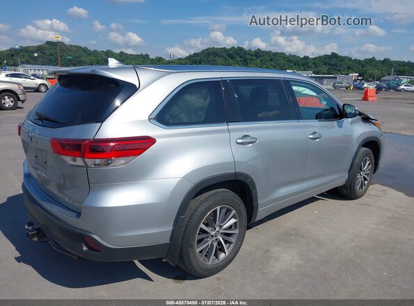 5TDJZRFH5HS467614 2017 TOYOTA HIGHLANDER Silver Հետևի աջ