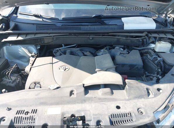 5TDJZRFH5HS467614 2017 TOYOTA HIGHLANDER Silver Հետևի տեսք